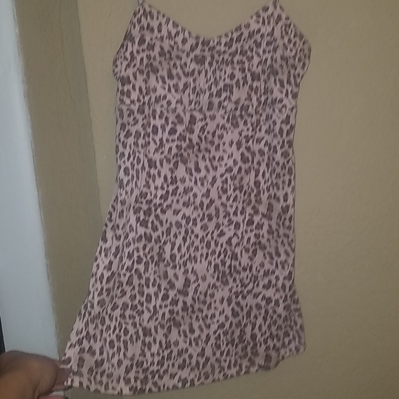 FREE PEOPLE Leopard Cheetah Animal Cami XS - Picture 2 of 5